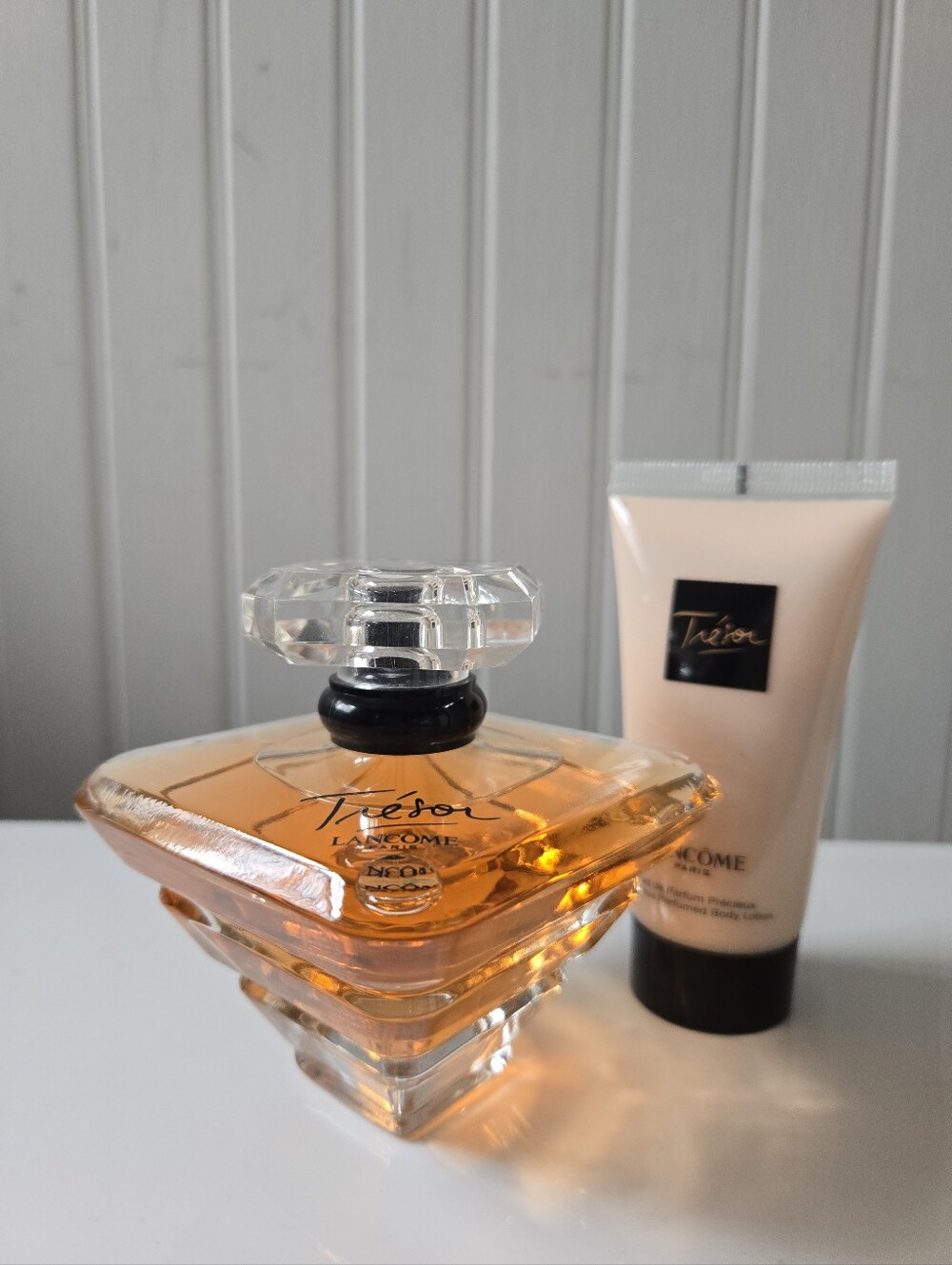 Lancome TRESOR set Of 2- 3.4oz + Lotion